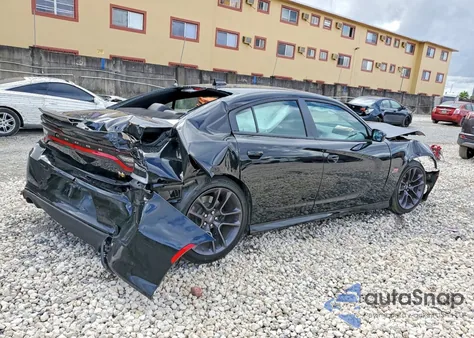 2023 Dodge Charger Scat Pack z USA, uszkodzony, nr VIN 2C3CDXGJ2PH672032